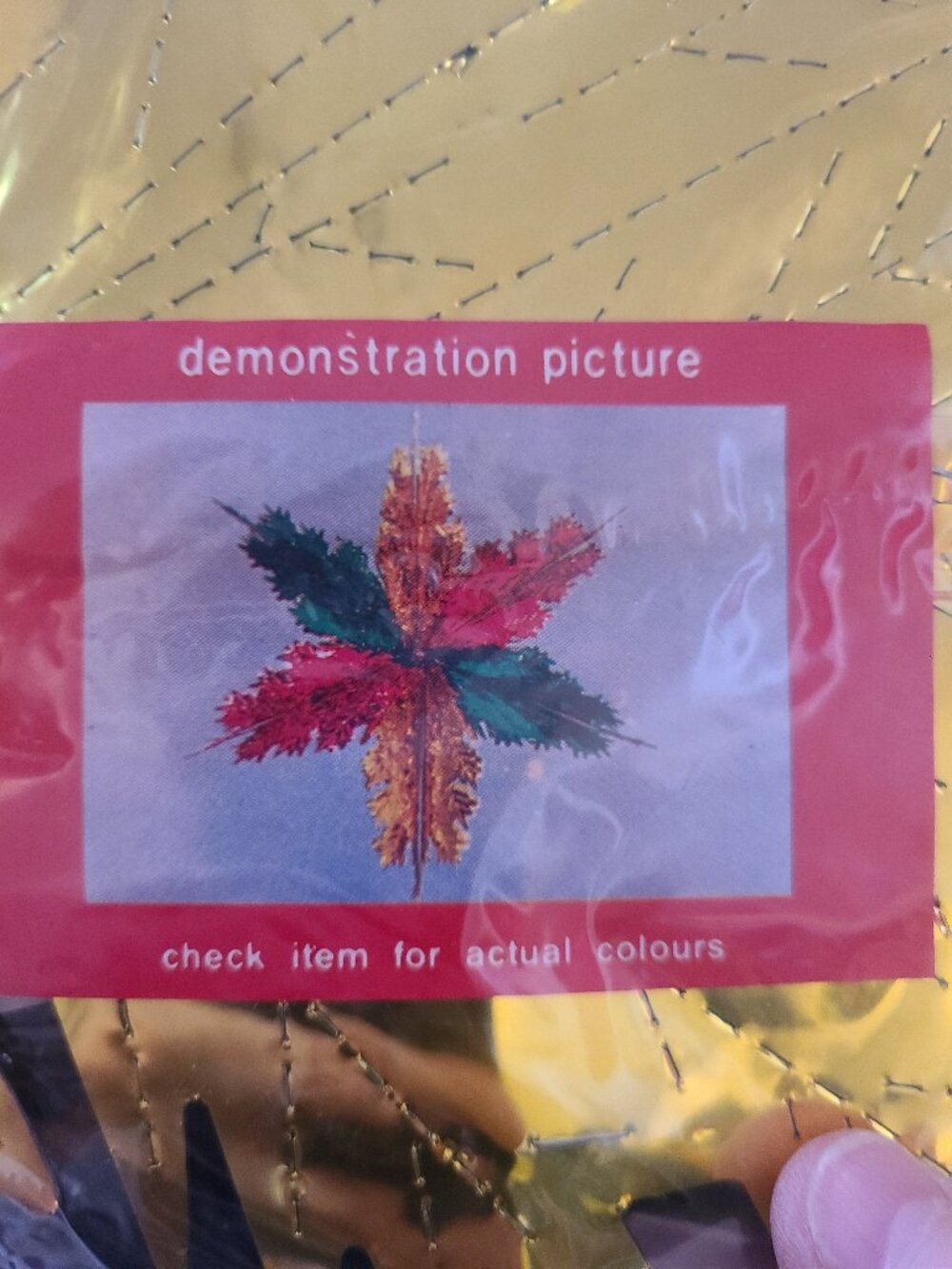 2 VTG James A. Cole Company Christmas Star Decoration 22" 1984 NOS Multicolor